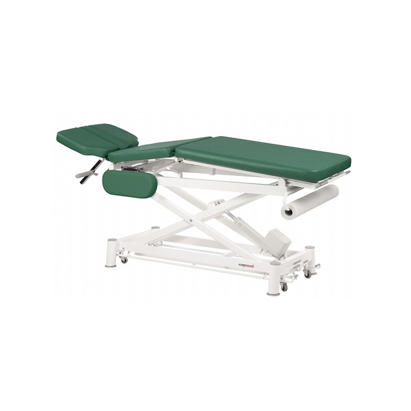 Ecopostural 3-section Treatment Table w/ Side Supports Electric/Hydraulic