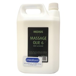 Massage Oil 6 Mild Warming 2.5 l.