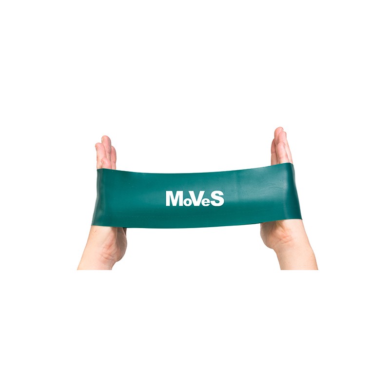 Wide Loop Exercise Band , Green/Hard