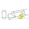 Hydraulic Parallel Bar Plus 3 meters m/elevation