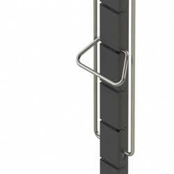 Wall Rack/Trainer for Exercise Bands