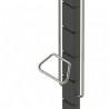 Wall Rack/Trainer for Exercise Bands