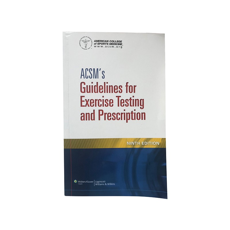 ACSM`s Guidelines for Exercise Testing and Prescription Håndbog