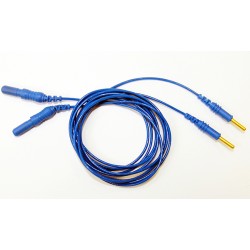 EMS Elektrodekabler, blå