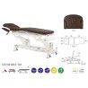 5-section Hydraulic Treatment Table with Arm Supports Ecopostural