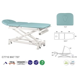 Ecopostural 3-section Treatment Table, Electric/Hydraulic