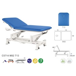 581-C5714 2-section Hydraulic Bobath Treatment Table Ecopostural with Back Section T13