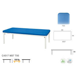 581-C4517 Ecopostural Bobath Briks 100x200 cm, Stationær