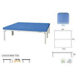 581-C4518 Stationary Bobath Table, 200x200 cm, Ecopostural