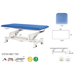 581-C5704 Hydraulic Bobath Treatment Table 100x200 cm, Ecopostural