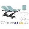 581-C5681 Electric Gynecologist Chair, Ecopostural with T13 back section