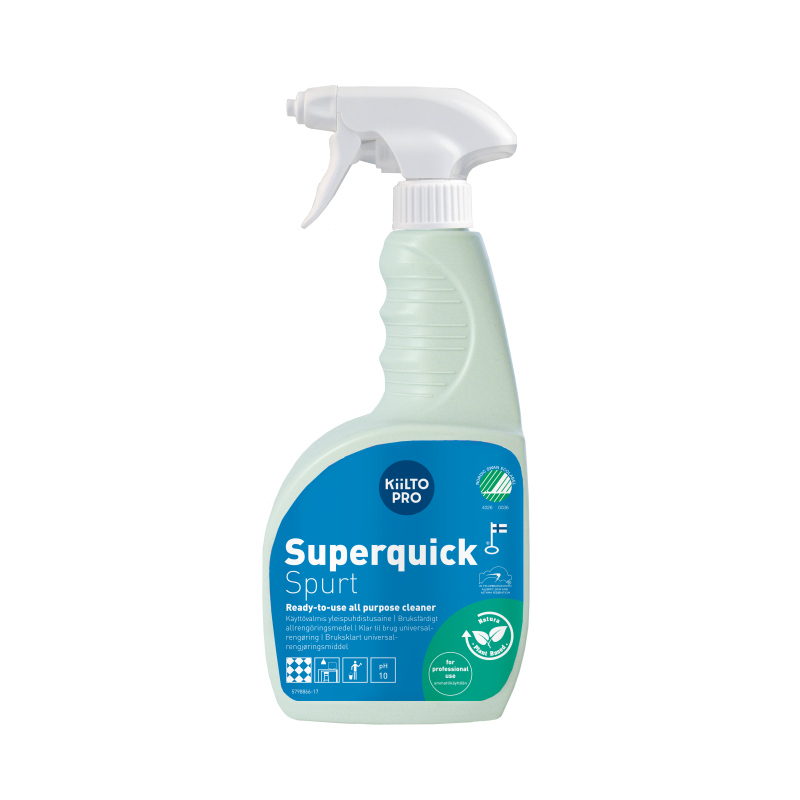 Kiilto Pro Superquick Spurt – Klar-til-brug universalrengøring