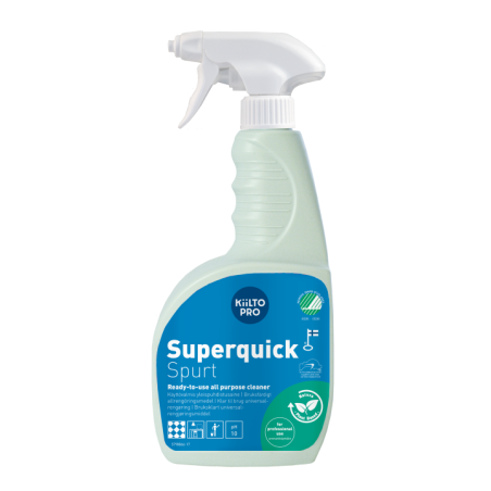 Kiilto Pro Superquick Spurt – Klar-til-brug universalrengøring