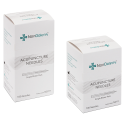 605-ND19 Silicone-coated acupuncture needle Nondolens – Korean type