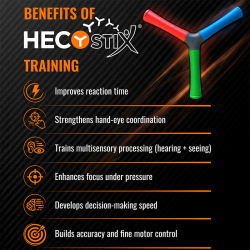 HECOstix – Reaction Training & Neuro-Visual Coordination