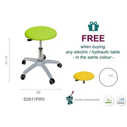 3-section Treatment Table, Hydraulic, Ecopostural